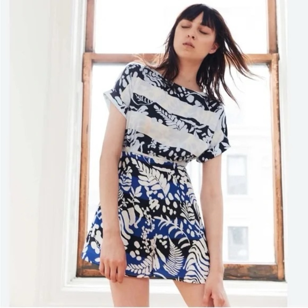 Mara Hoffman Verbena Cuffed Romper Designer Unique Spring Summer Playsuit